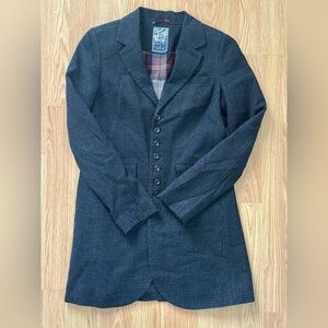 008. Free People Wool Houndstooth Riding Jacket